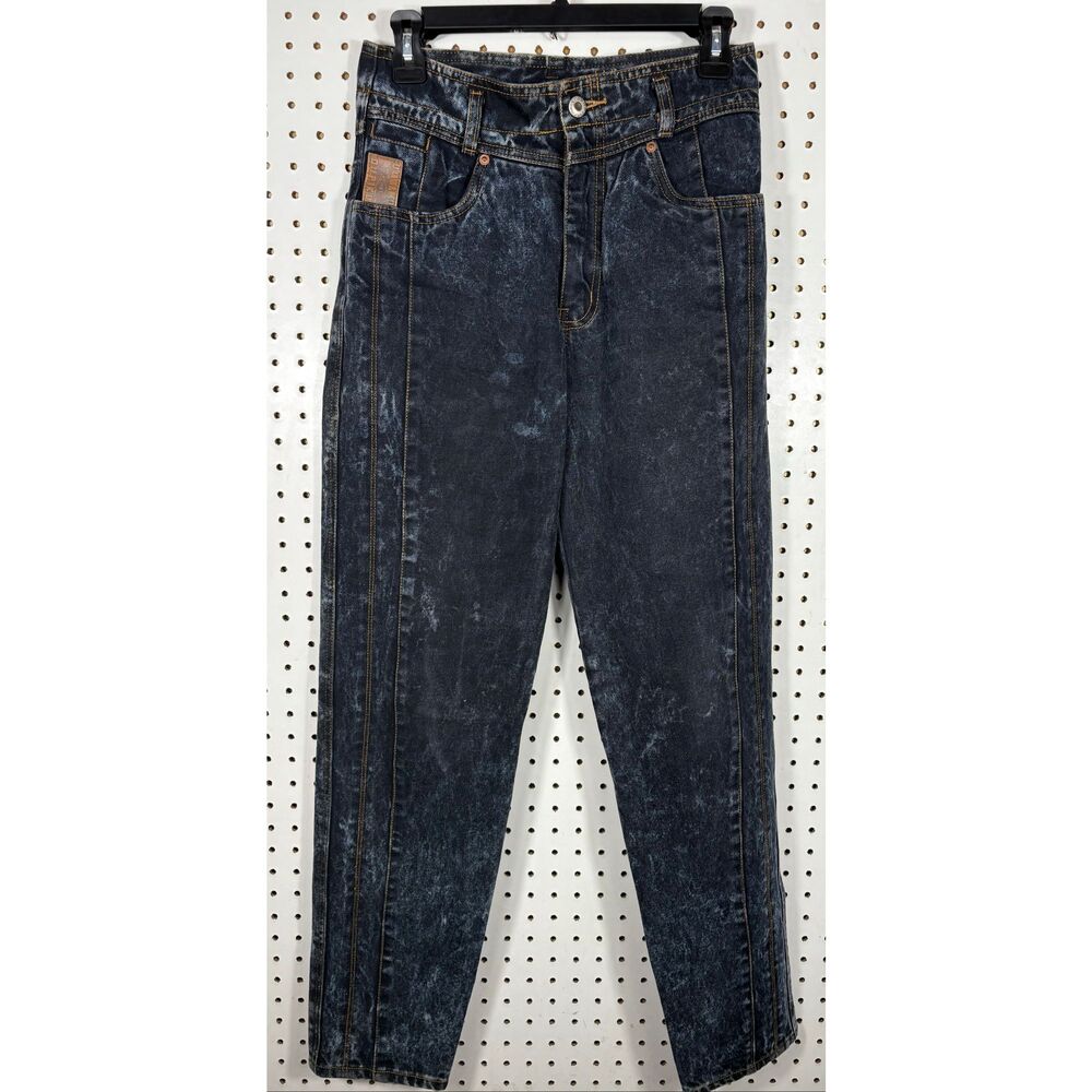 Bugle Boy vintage woman’s acid wash jeans size 28